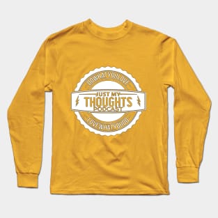 Just My Thoughts Logo Long Sleeve T-Shirt